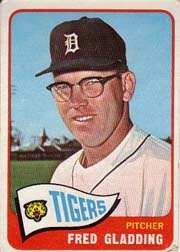 1965 Topps Baseball Cards      037      Fred Gladding